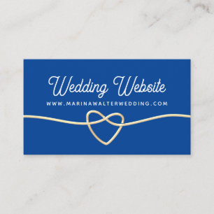 Wedding Website Enclosure Card