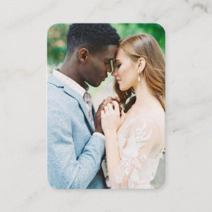 Wedding Website   QR Code Photo RSVP Enclosure Card