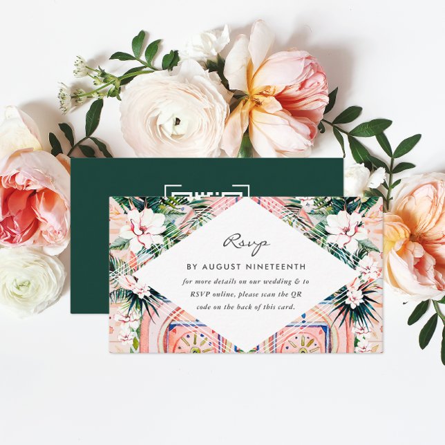 Wedding Website | QR Code Scan  Enclosure Card (Creator Uploaded)