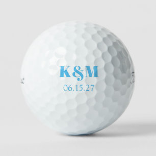 Wedding Weekend Date to Remember Golf Balls