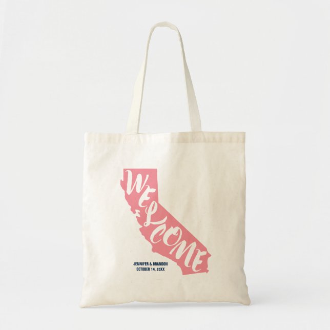 Wedding Welcome Bag California (Front)