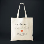 Wedding Welcome Bag for Hotel Destination, Coral<br><div class="desc">Fill this lovely bag with your favourite treats to welcome guests to your wedding!</div>