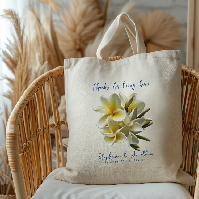 Wedding Welcome Bag Frangipani Flowers (Creator Uploaded)