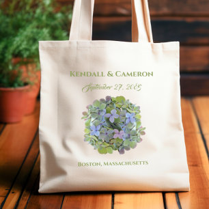 Wedding Welcome Bag Spring Green Hydrangea
