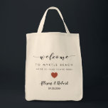 Wedding Welcome Bag with Back Itinerary Terracotta<br><div class="desc">Fill this lovely bag with your favourite treats to welcome guests to your wedding! You may include your itinerary on the reverse side,  so guests know where they are supposed to be and when.</div>