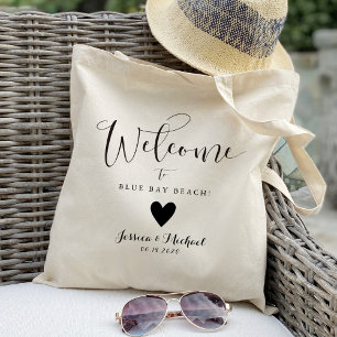 Wedding Welcome hotel gift Tote Bag