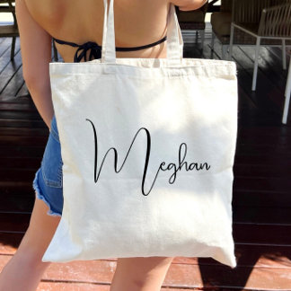 Wedding Welcome Personalised Script  Tote Bag