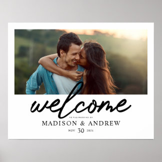 Wedding Welcome Sign