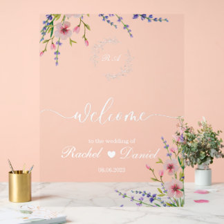 Wedding Welcome Sign