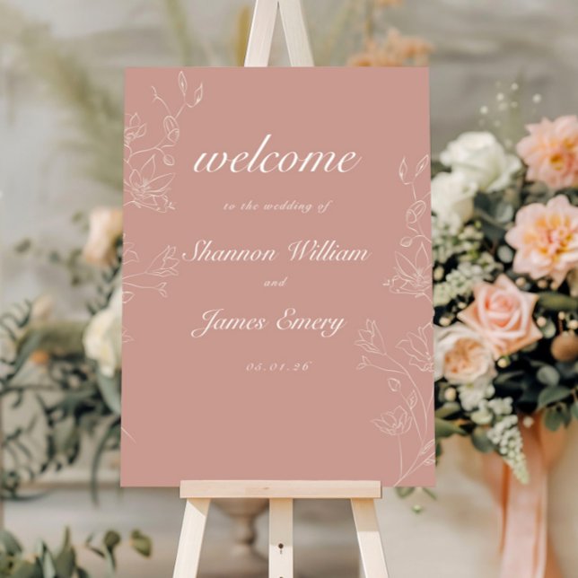 Wedding Welcome Sign | Terracotta Boho (Creator Uploaded)