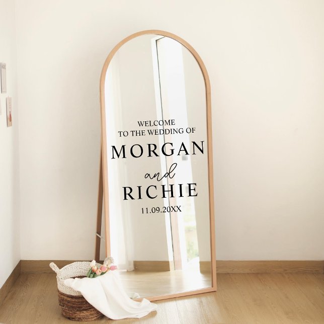 Wedding Welcome Sign Vinyl Decal, Wedding (Creator Uploaded)