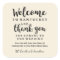 Wedding Welcome Thank You Hotel Custom Favour Bag