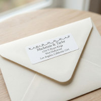Wedding Whimsical Doodles Grey and White 