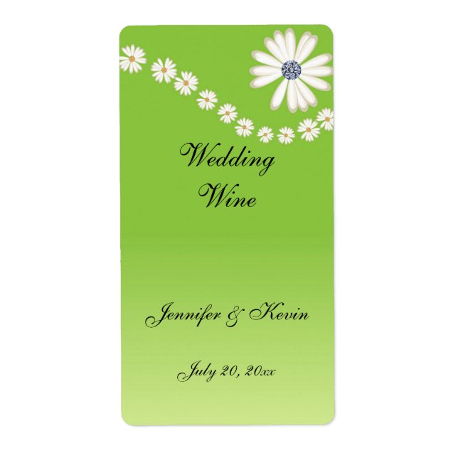 Wedding Wine Label (Front)