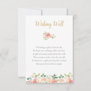 Wedding Wishing Well   Blush Roses