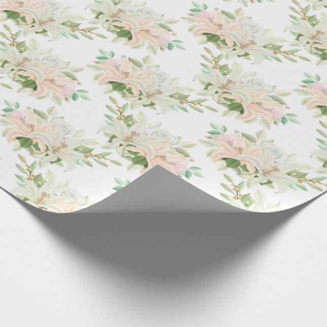 Wedding Wrapping Paper (Corner)