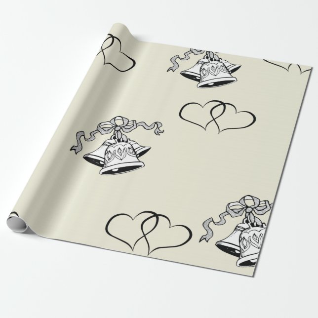 Wedding Wrapping Paper (Unrolled)