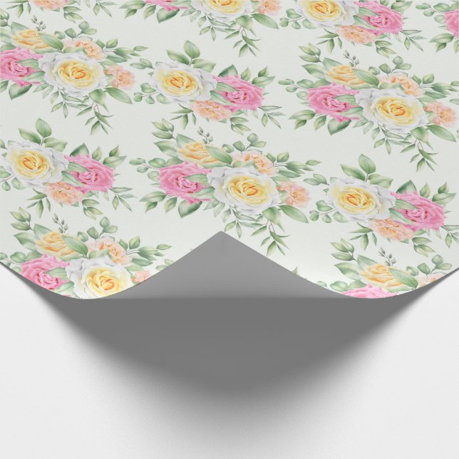 Wedding Wrapping Paper (Corner)