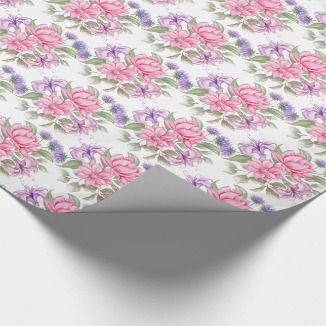 Wedding Wrapping Paper (Corner)