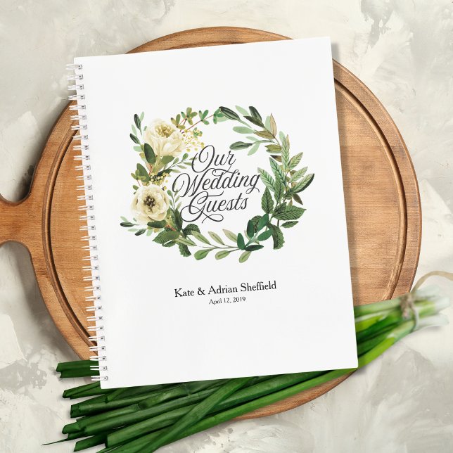 Wedding Wreath Budget Guest Book (Creator Uploaded)