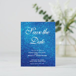 Weddings unique save the dates Glitter Date