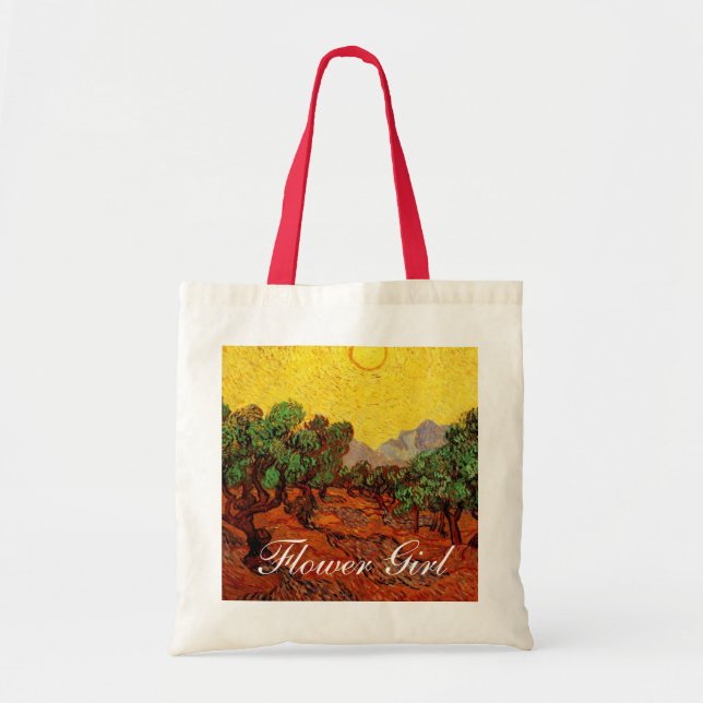 weddings. Vincent van Gogh Olive Trees Tote Bag (Front)