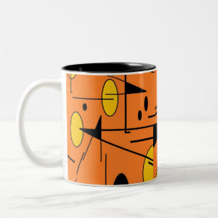 Wedge of the Werewolf's Bartender - Ken Gauge Art Two-Tone Coffee Mug