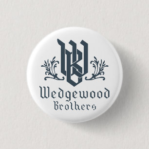 Wedgewood Brothers Button White
