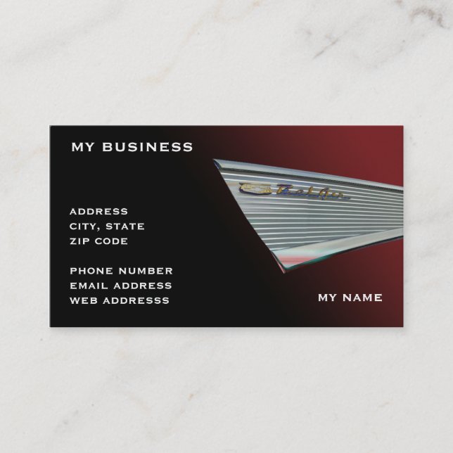 Wedgie Business Card (Front)