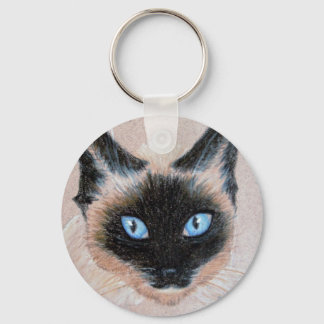 Wedgy Siamese Key Ring