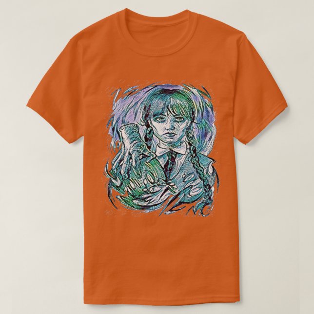 wednesday art T-Shirt (Design Front)