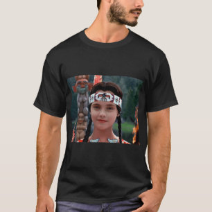 Wednesday as Pocahontas family T-Shirt