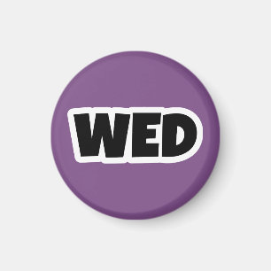 Wednesday Magnet