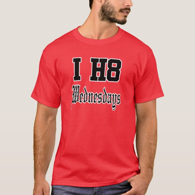 wednesdays T-Shirt (Front)