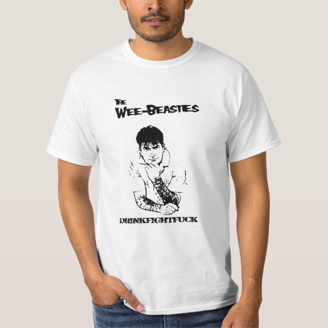 Wee-Beasties Drink Fight Shirt (Front)