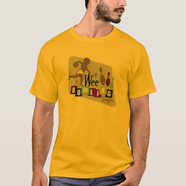 Wee Bowling League T-Shirt (Front)
