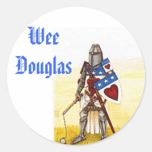 Wee Clan Douglas Stickers - Customised