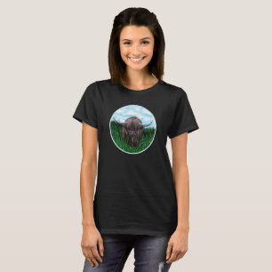Wee Heilan Coo In The Meadow T-Shirt