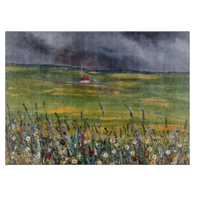 Wee  Hoose chopping board (Front)