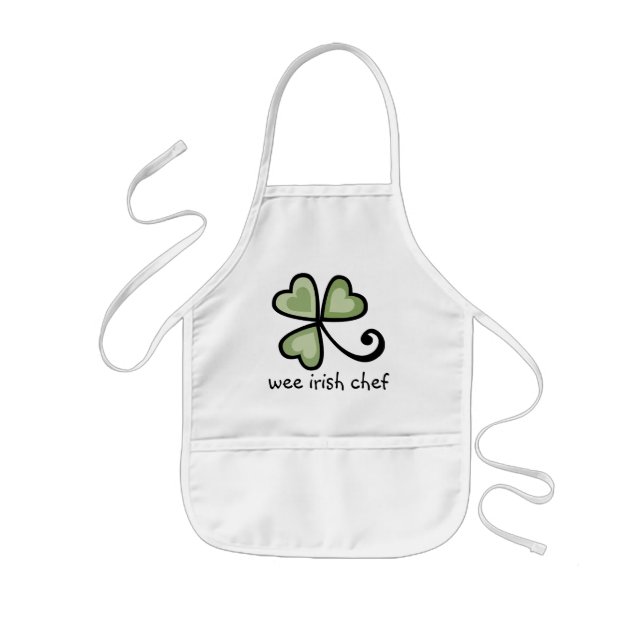 Wee Irish Chef Kids Apron (Front)