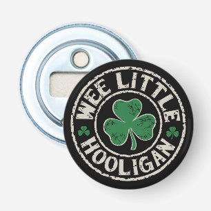 Wee Little Hooligan Shamrock St Patrick's Day Bottle Opener