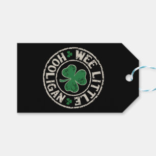 Wee Little Hooligan Shamrock St Patrick's Day Gift Tags