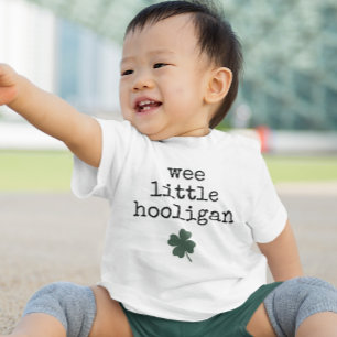 Wee Little Hooligan - St. Patrick's Day Baby T-Shirt