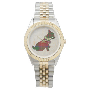 Wee Scottie Dog Merry Ruff! Ruff! eWatch Watch