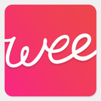 Wee Stickers! Square Sticker