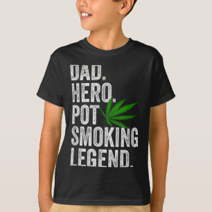 Weed Dad Shirt Funny Stoner Christmas T Smoker Hum