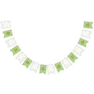 Weed Happens cute cynical dandelion Funny Vintage Bunting