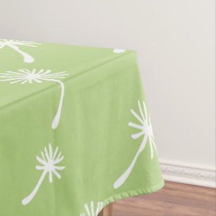Weed Happens cute cynical dandelion Funny Vintage Tablecloth