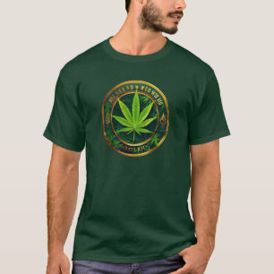 Weed Leaf Design T-Shirt