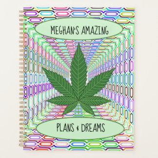 Weed Leaf Munchies Personalised Planner